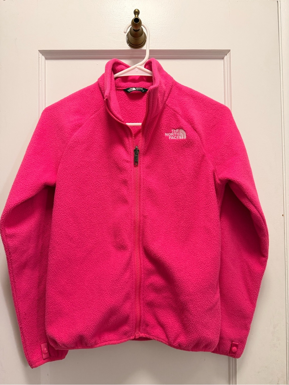 The North Face Kids Hot Pink Full-Zip Fleece Jacket